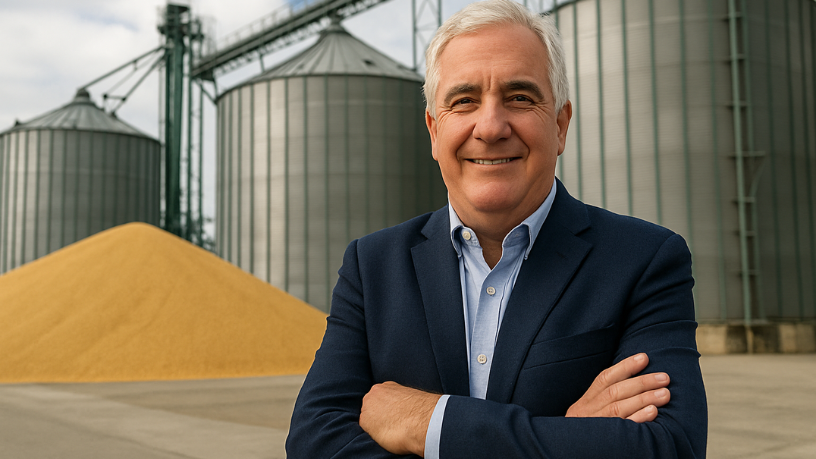 Aldo Vendramin mostra como a armazenagem de grãos fortalece o agronegócio nacional.
