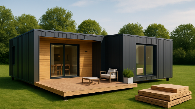 Alex Nabuco dos Santos apresenta o crescimento das construções modulares e seus benefícios em custo, tempo e sustentabilidade.