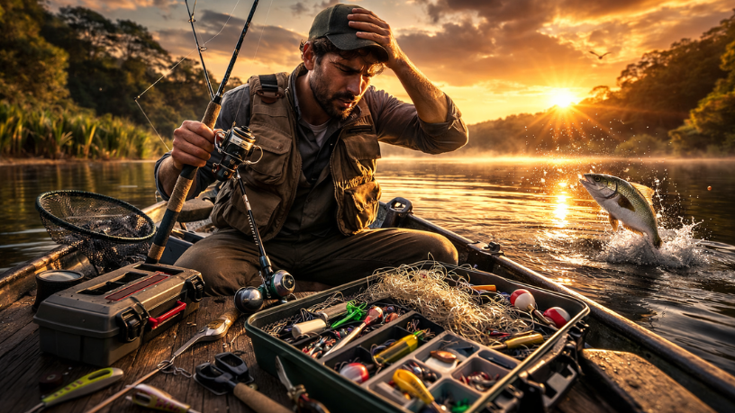 Conhecer os principais erros na pescaria é essencial para melhorar desempenho e aumentar resultados, destaca Joel Alves.