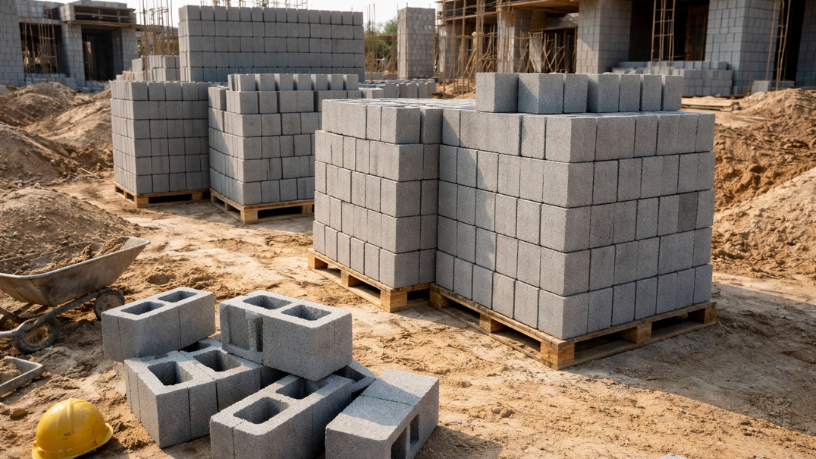 Descubra como cimento, agregados e aditivos influenciam diretamente a qualidade dos blocos e o desempenho final das obras, com a expertise de Valderci Malagosini Machado.