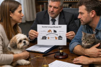 Guarda compartilhada de pets: o que muda com a nova lei e como ela impacta os divórcios no Brasil