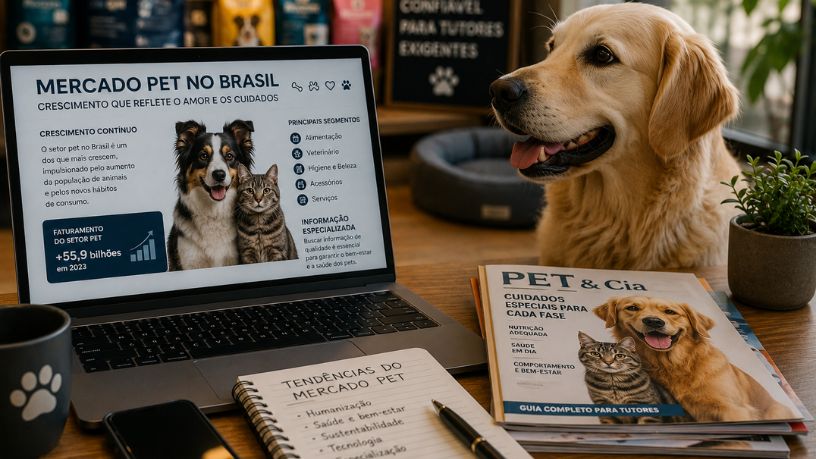 O Crescimento do Mercado Pet e a Busca por Informação Especializada no Brasil